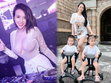 Vợ DJ của Khắc Việt làm mẹ 2 con vẫn chuộng diện đồ style học sinh, khoe body phụ huynh ấn tượng