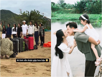 Rò rỉ ảnh Nhã Phương bỏ bố con Trường Giang đi lính: Dân mạng bình luận trái chiều, lo cô khóc trôi trại huấn luyện