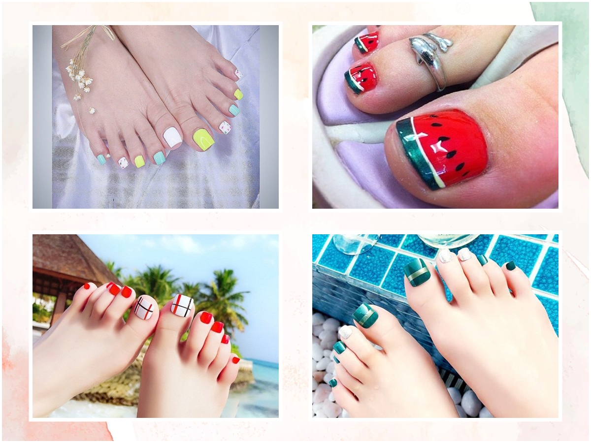 120+ khuôn móng chân đẹp mắt thời trang và năng động phù phù hợp với từng cô nàng - 19