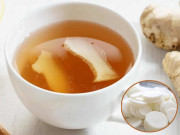 Có ai ngờ thêm 2 loại củ này vào trà gừng lại thành thuốc trị bệnh mùa đông, cảm lạnh hay đau đầu...