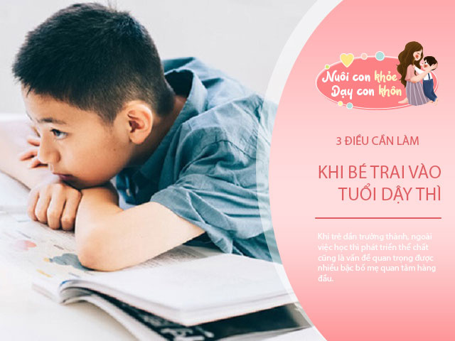Con trai bước vào tuổi dậy thì, mẹ cần biết sớm 3 thay đổi này để giúp con trưởng thành suôn sẻ