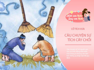 Truyện cổ tích: Sự tích cây chổi