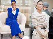 Đẳng cấp cựu Hoàng hậu Qatar: Biểu tượng thời trang không bao giờ mặc xấu, ra sân bóng cũng diện đồ lung linh