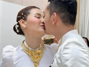 Bà bầu - Sau đám cưới ngọt ngào với 88 cây vàng, Phương Trinh Jolie hạnh phúc tiết lộ đang mang thai