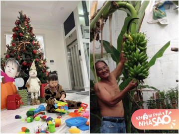 Nhà đẹp - Con gái lấy chồng giàu: bố mẹ Đàm Thu Trang sống trong biệt thự từ trước, bố mẹ Tăng Thanh Hà giữ thói quen tự trồng rau