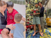 Giải trí - Sao Việt 24h: Leon nhà Hồ Ngọc Hà ghen tị với anh trai khi được mẹ ôm, thân hình "dài ngoằng" của Subeo đập vào mắt