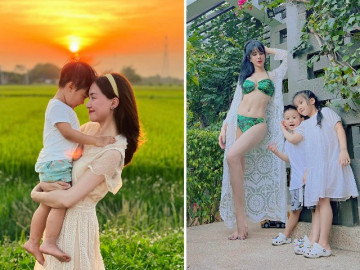 Năm 2022, 4 mỹ nhân Việt trở thành mẹ đơn thân, giờ phải chật vật kiếm tiền nuôi con nhưng vẫn xinh đẹp nóng bỏng