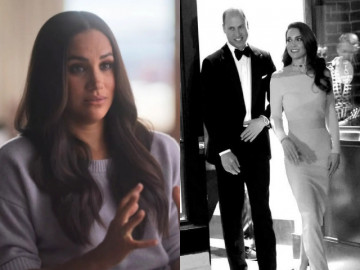 Vợ Hoàng tử chân đất, quần rách trong lần đầu gặp William và Kate, màn chào hỏi Nữ hoàng gây sốc