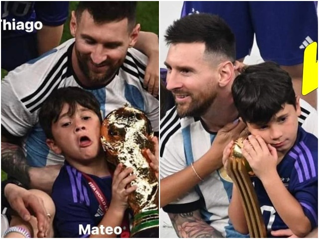 Con trai Messi chiếm sóng sau chung kết World Cup 2022 vì loạt biểu cảm tấu  hề đến từ "đội trưởng đội anti-Messi”