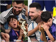 Con trai Messi chiếm sóng sau chung kết World Cup 2022 vì loạt biểu cảm tấu hề đến từ “đội trưởng đội anti-Messi”