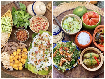 Mâm cơm HOT MXH - Gái xinh khoe 20 mâm cơm được bày trên chiếc mâm lạ, ai nhìn cũng ứa nước miếng vì thèm