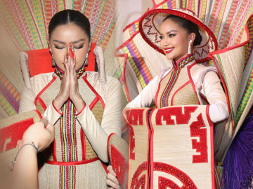 Chưa lên đường thi Miss Universe, Ngọc Châu đã có được lợi thế lớn, gây bão truyền thông quốc tế