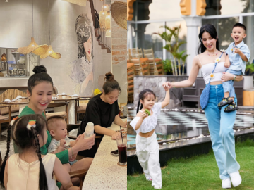 Diệp Lâm Anh và Đàm Thu Trang bàn chuyện bỉm sữa, tiết lộ đã gặp con trai và mối quan hệ với chồng cũ