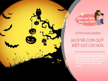 Truyện cổ tích Halloween: Câu chuyện về Jack và con cái quỷ biết lưu giữ câu nói. hứa