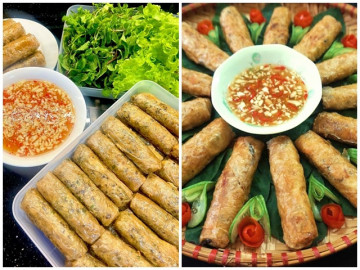 Mẹo thực hiện nem rán vàng giòn ko bục thường hay bị ỉu, cơ hội trữ nem lâu vẫn ngon