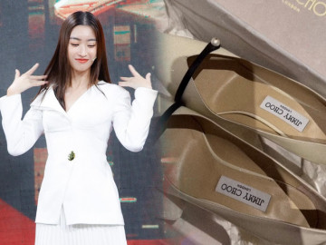 Đỗ Mỹ Linh bổ sung đôi giày ngàn đô vào tủ hàng hiệu, người tặng không phải chồng thiếu gia