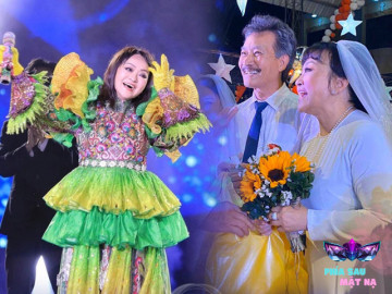 Danh ca Hương Lan: 64 tuổi mặc váy cưới bên người chồng thứ 2, đi diễn...