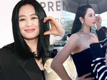  & quot;Nữ hoàng gợi cảm & quot; Hàn Quốc ở tuổi ngũ tuần, hễ diện đầm ôm là đàn em  & quot;rén ngang & quot;