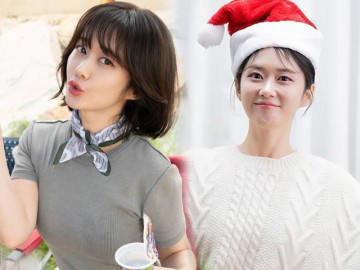 Jang Nara tung hình Giáng sinh, mặt như nữ sinh trung học, làn da  & quot;lột & quot; sạch mỹ phẩm U50 đẹp cỡ này